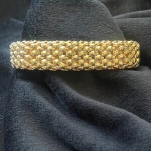 Sytlish 1/2" Gold-Tone Adjustable Bracelet NWOT